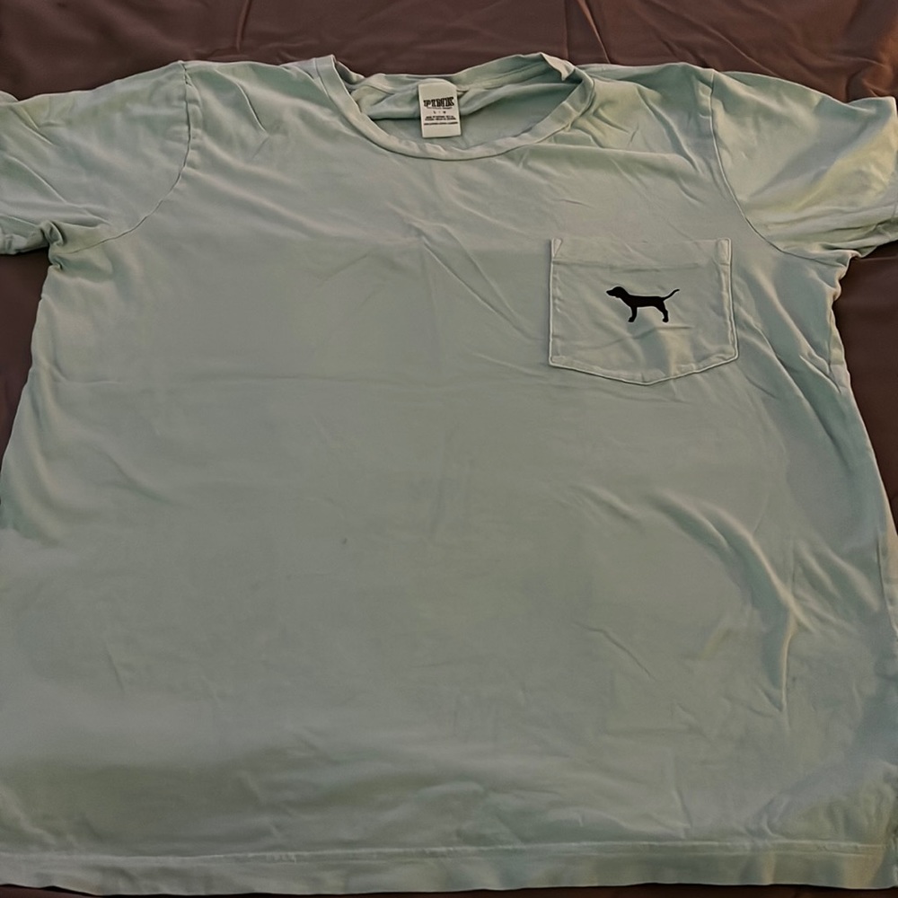 Large pink tee